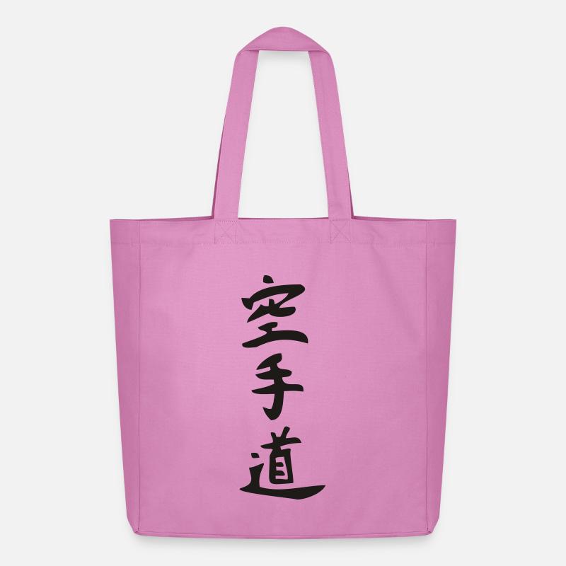 Karate - Do - Kanji - Midweight recycelter Stoffbeutel von Stanley/Stella - Pink