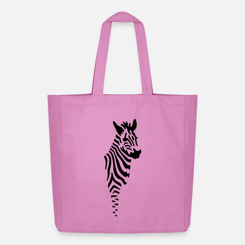 Zebra - Midweight recycelter Stoffbeutel von Stanley/Stella - Pink