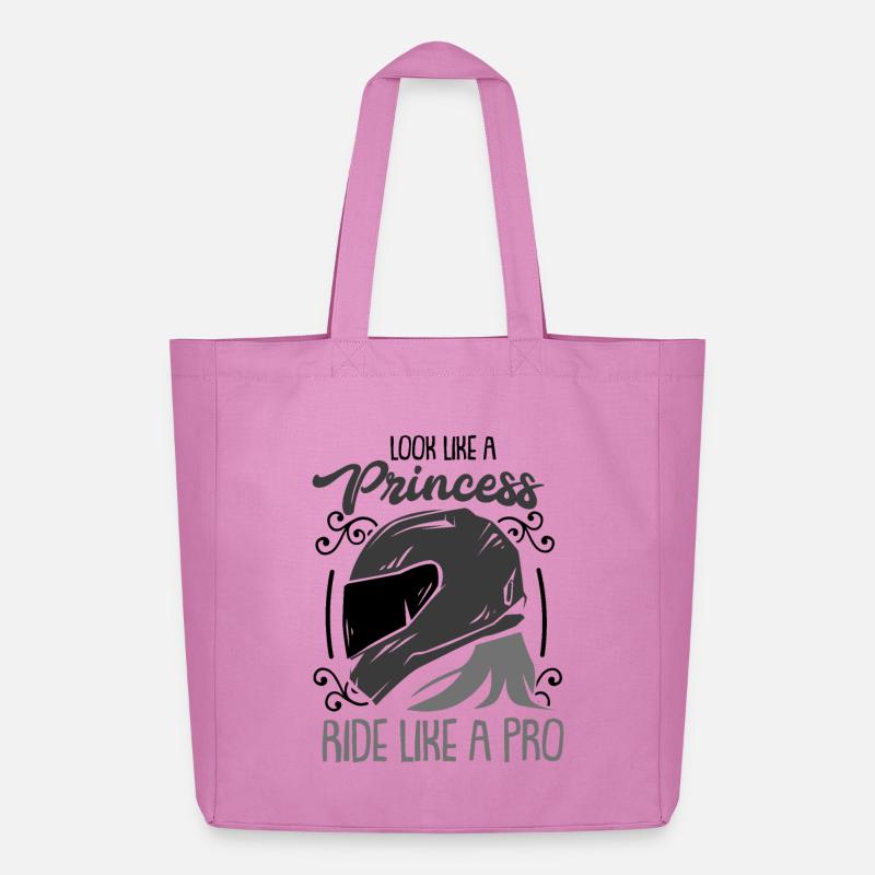 Frauen Motorrad Geschenk - Midweight recycelter Stoffbeutel von Stanley/Stella - Pink