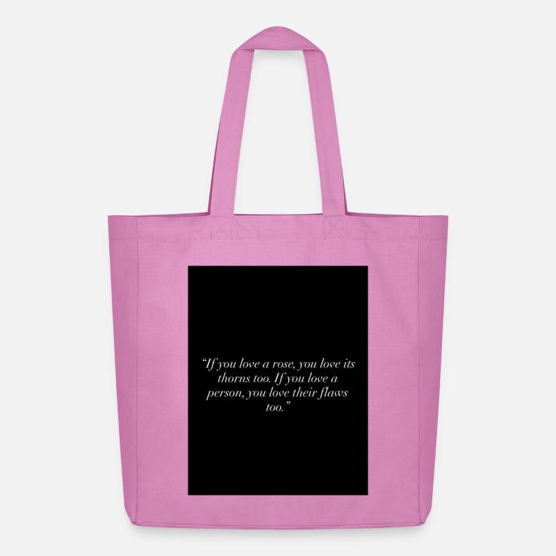 Liebe - Midweight recycelter Stoffbeutel von Stanley/Stella - Pink