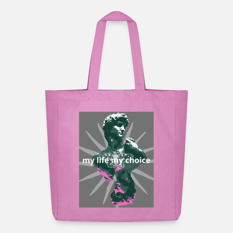 David - Tote bag Stanley/Stella Midweight recyclé - rose