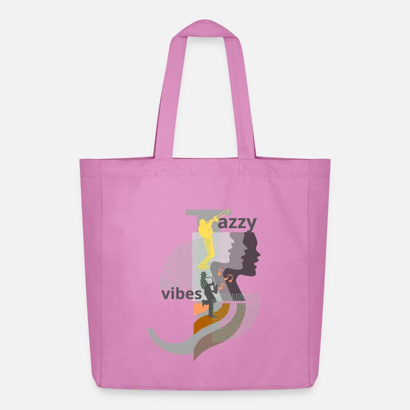 Jazz - Midweight recycelter Stoffbeutel von Stanley/Stella - Pink