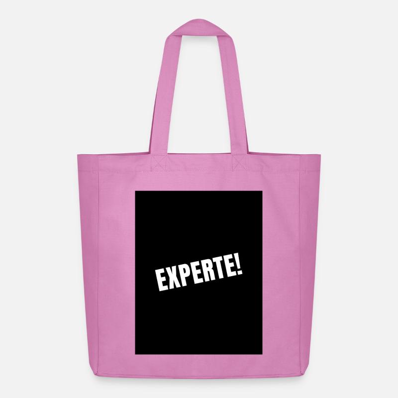 Experte! - Midweight recycelter Stoffbeutel von Stanley/Stella - Pink