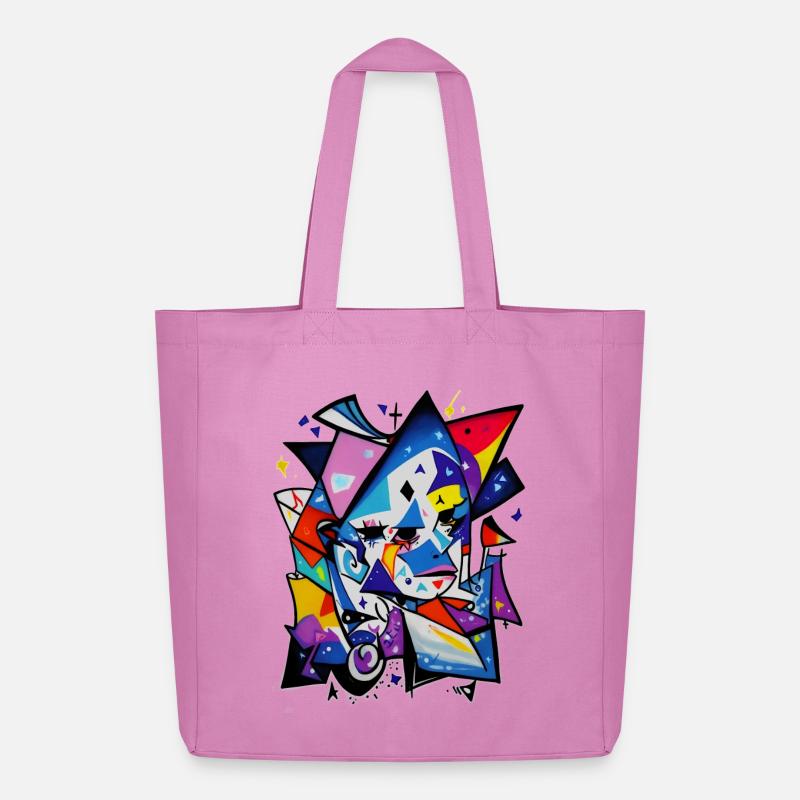 Graffiti - Tote bag Stanley/Stella Midweight recyclé - rose