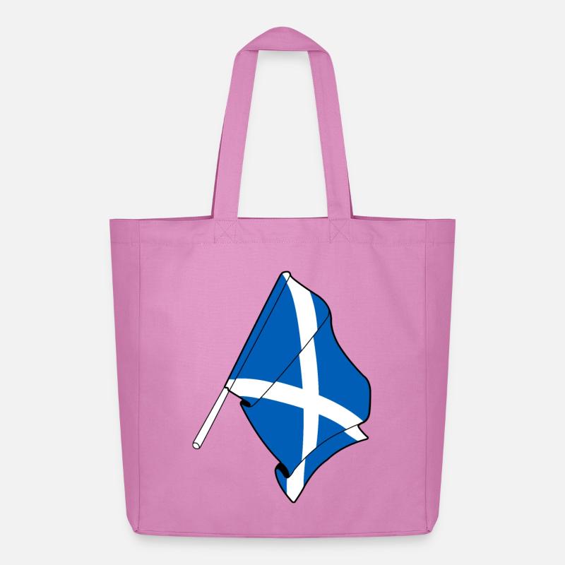 Flagge Schottland - Midweight recycelter Stoffbeutel von Stanley/Stella - Pink