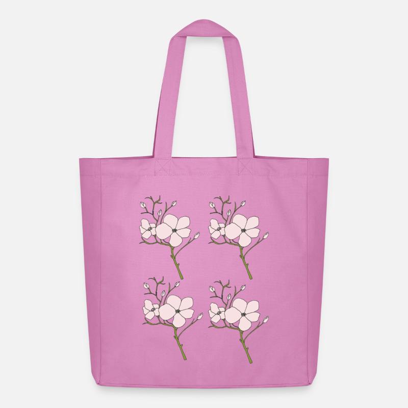 Wildrosen - Midweight recycelter Stoffbeutel von Stanley/Stella - Pink