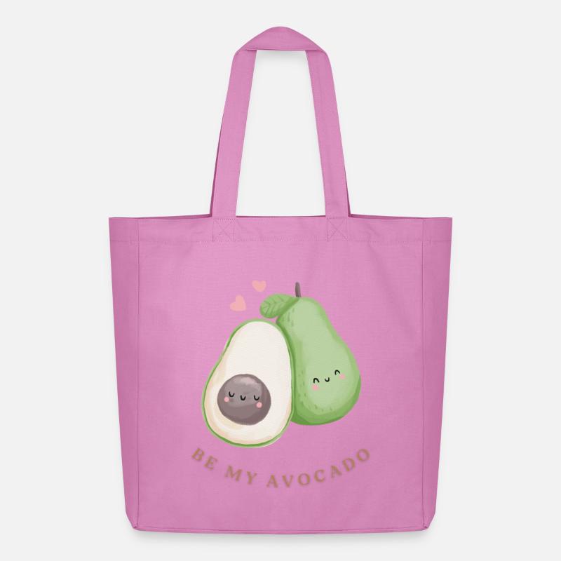 Be my avocado - Midweight recycelter Stoffbeutel von Stanley/Stella - Pink