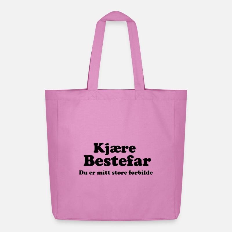Lieber Opa - Midweight recycelter Stoffbeutel von Stanley/Stella - Pink