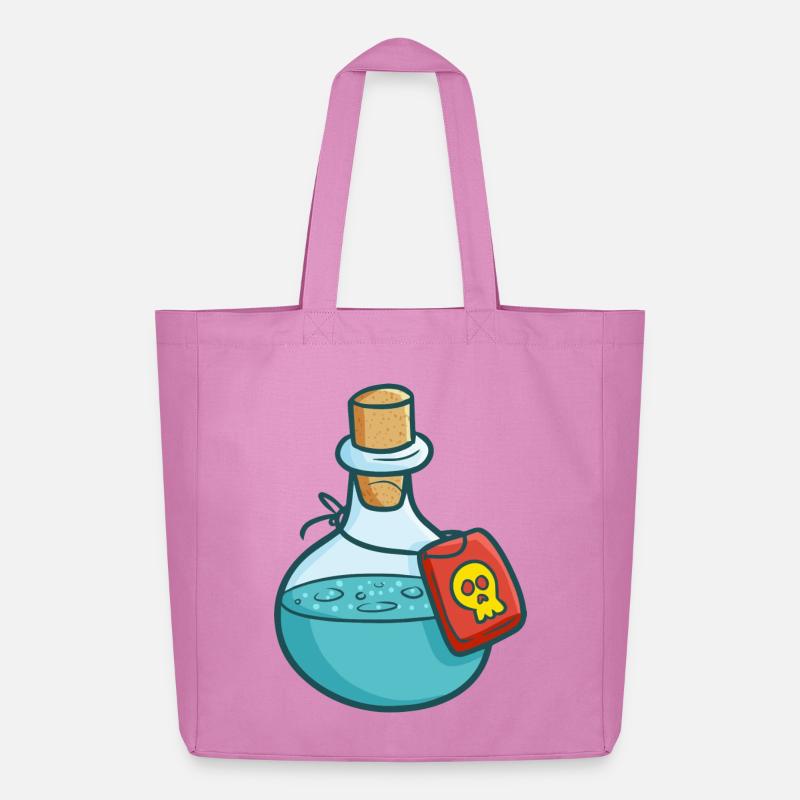 Giftflasche RPG Vergiftet Potion Fantasy Shirt - Midweight recycelter Stoffbeutel von Stanley/Stella - Pink