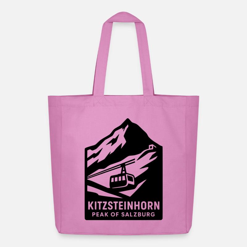 kitzsteinhorn alpen - Midweight recycelter Stoffbeutel von Stanley/Stella - Pink