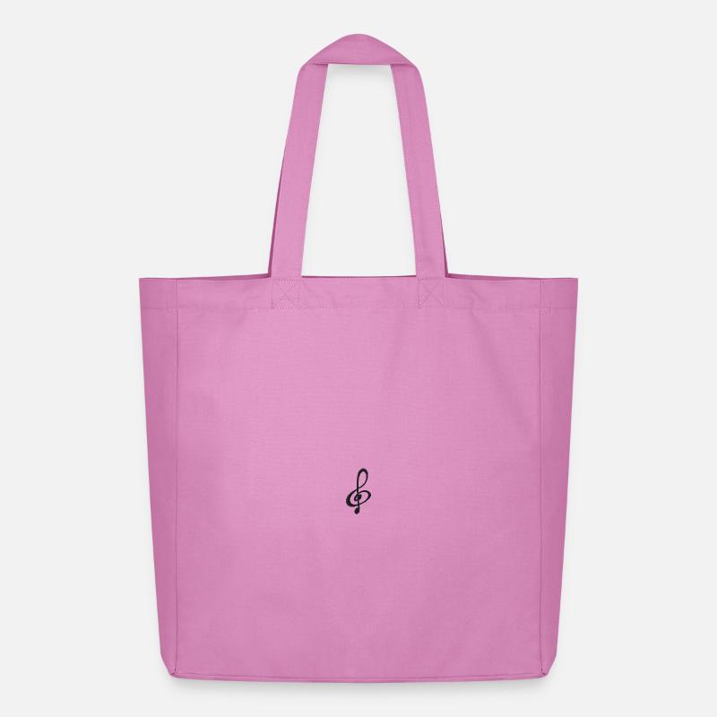 Note brodée - Tote bag Stanley/Stella Midweight recyclé - rose