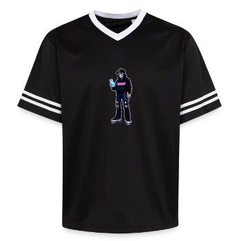 Sarkazzy Szkielet Hacker w streetwearowym swetrze