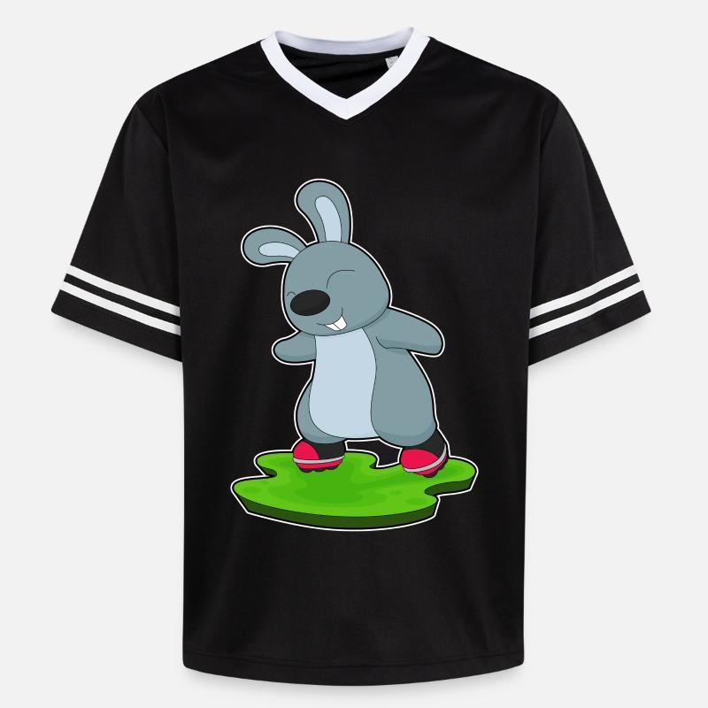 Hase Rollers Rollers - T-shirt de foot unisexe en mesh - noir/blanc