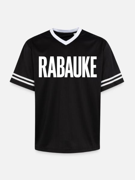 Yob - Unisex Football Style Mesh T-Shirt - black/white