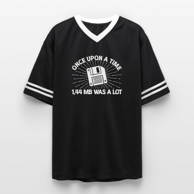 Programmierer Coden Statement Developer Skripting Unisex Football Style Mesh T-Shirt