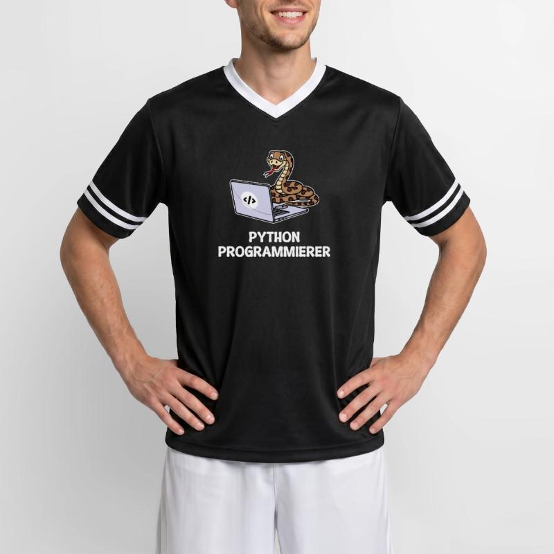 Developer Coden Statement Computer Programmer Unisex Football Style Mesh T-Shirt