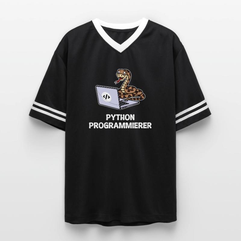 Developer Coden Statement Computer Programmer Unisex Football Style Mesh T-Shirt