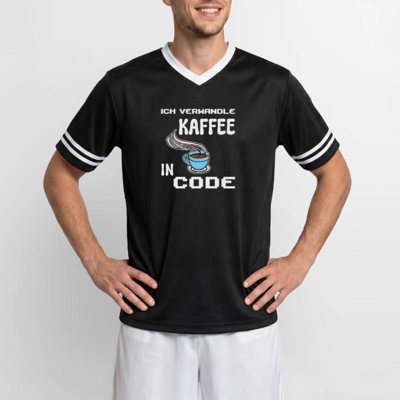 Développeur Computergeek Statement Codage Scripting T-shirt de foot unisexe en mesh