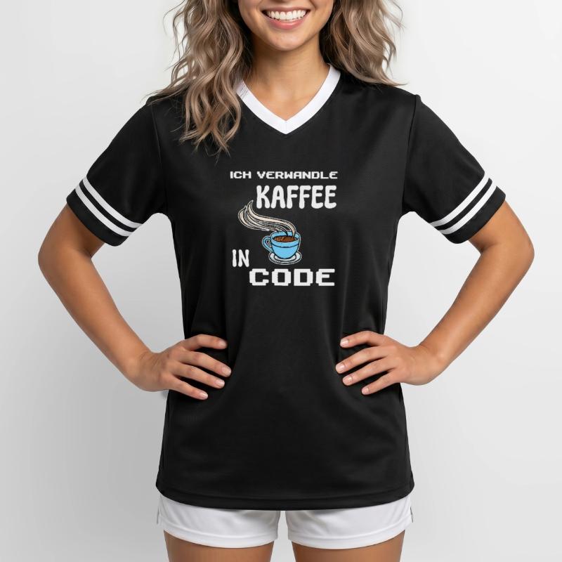 Développeur Computergeek Statement Codage Scripting T-shirt de foot unisexe en mesh
