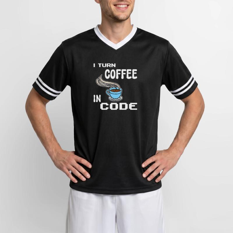 Developer Computergeek Statement Programmer Unisex Football Style Mesh T-Shirt