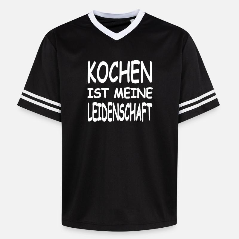 Cuire - T-shirt de foot unisexe en mesh - noir/blanc