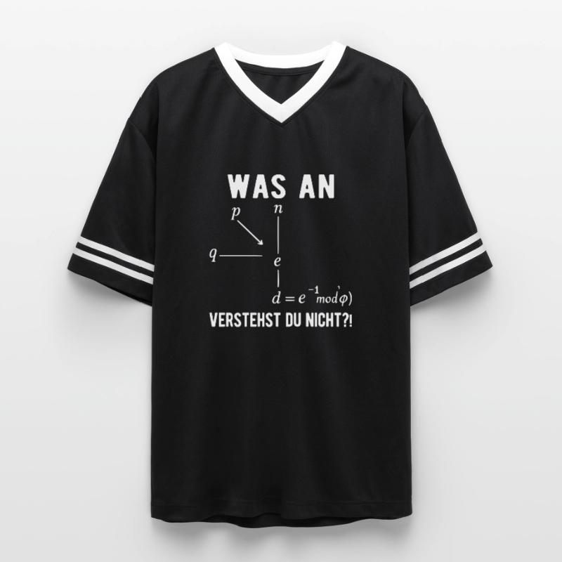 Computer Scientist Programmer Computer Nerd Saying Unisex Football Style Mesh T-Shirt