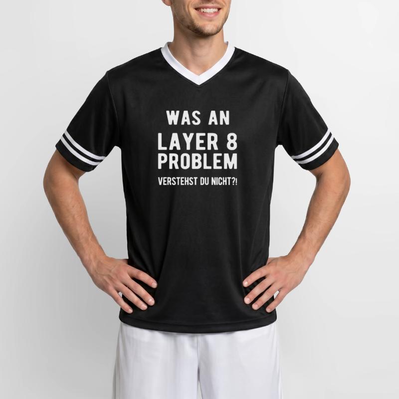 Informatik Admin Entwickler Informatiker Coder Unisex Football Style Mesh T-Shirt