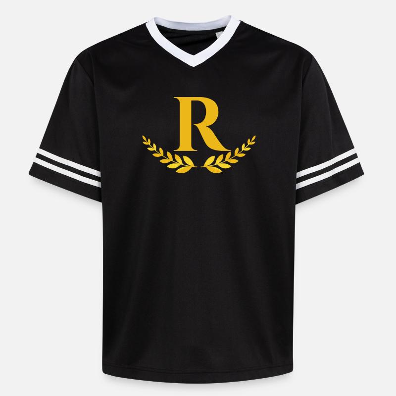 r - T-shirt de foot unisexe en mesh - noir/blanc