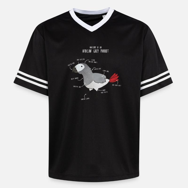 Anatomie du python royal - T-shirt de foot unisexe en mesh - noir/blanc