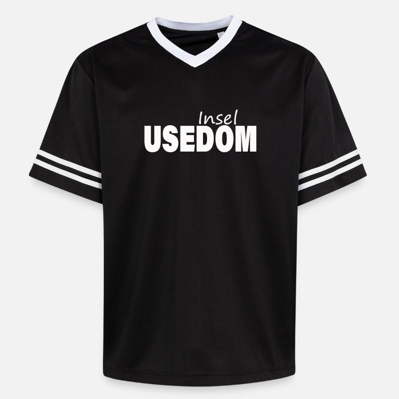 Utilisation - T-shirt de foot unisexe en mesh - noir/blanc