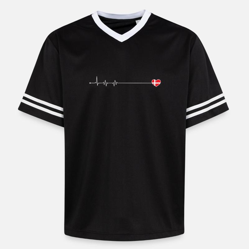 Détails de conception requis - T-shirt de foot unisexe en mesh - noir/blanc