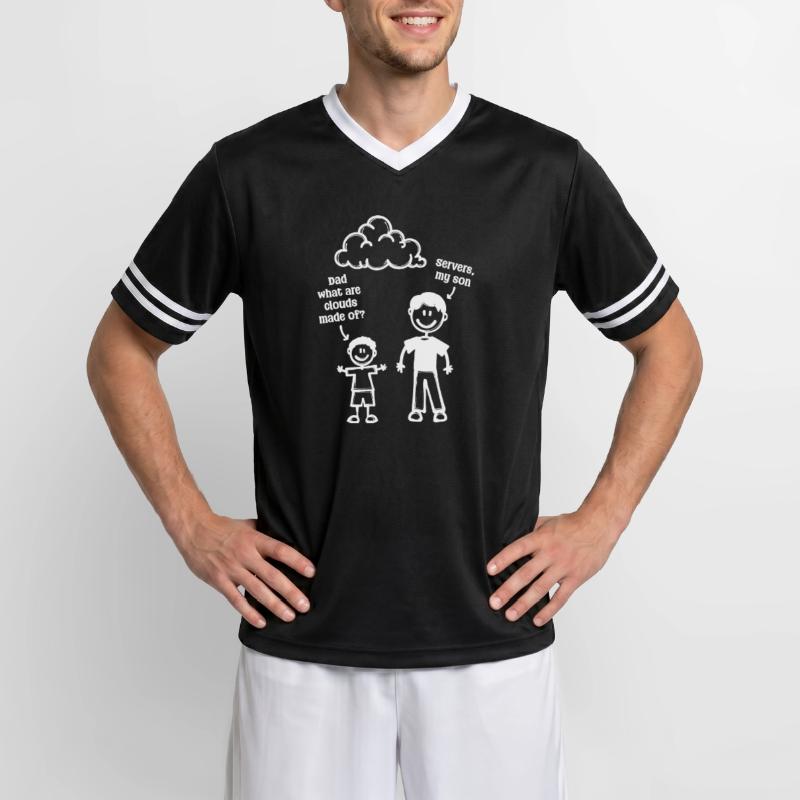 Developer, Coden, Computer Geek, Web Developer, Geek Unisex Football Style Mesh T-Shirt