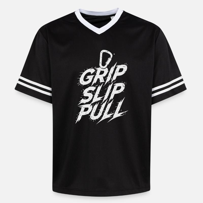 Grip Slip Pull Éclats Urbains - T-shirt de foot unisexe en mesh - noir/blanc