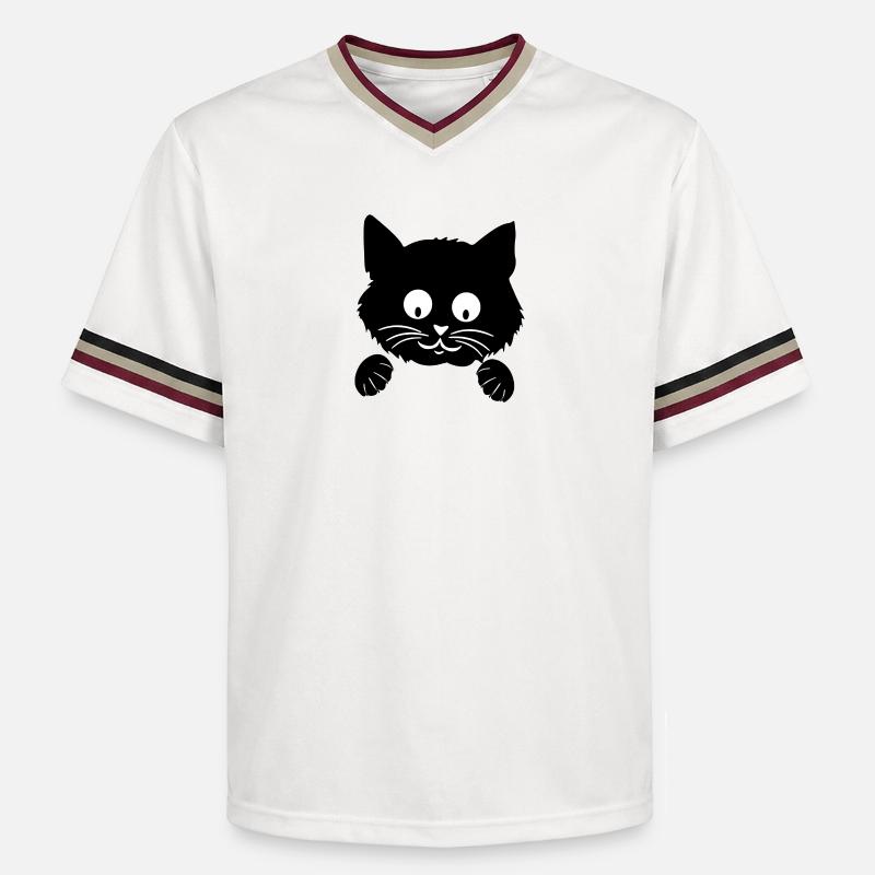 Mignon - T-shirt de foot unisexe en mesh - blanc cassé/bordeaux
