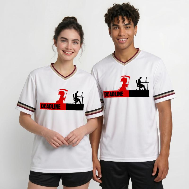 Bugfixing Scripting Dev Computerfreak Developer Unisex Football Style Mesh T-Shirt