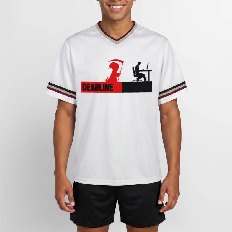 Bugfixing Skripting Dev Computerfreak Developer Unisex Football Style Mesh T-Shirt