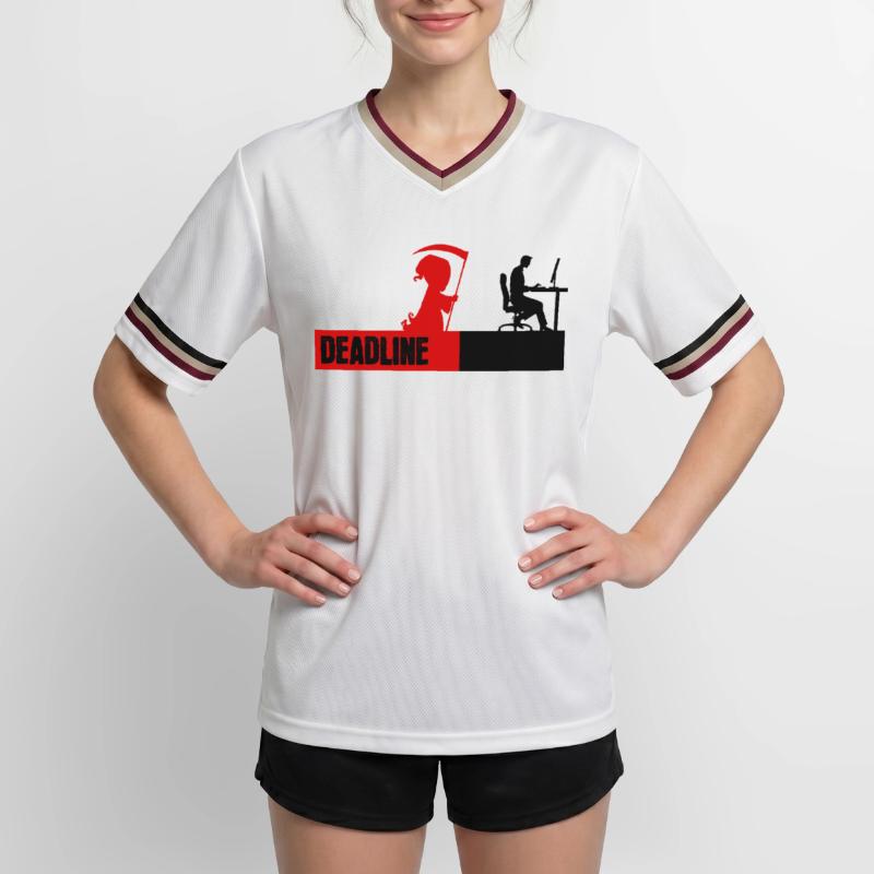 Bugfixing Scripting Dev Computerfreak Developer Unisex Football Style Mesh T-Shirt