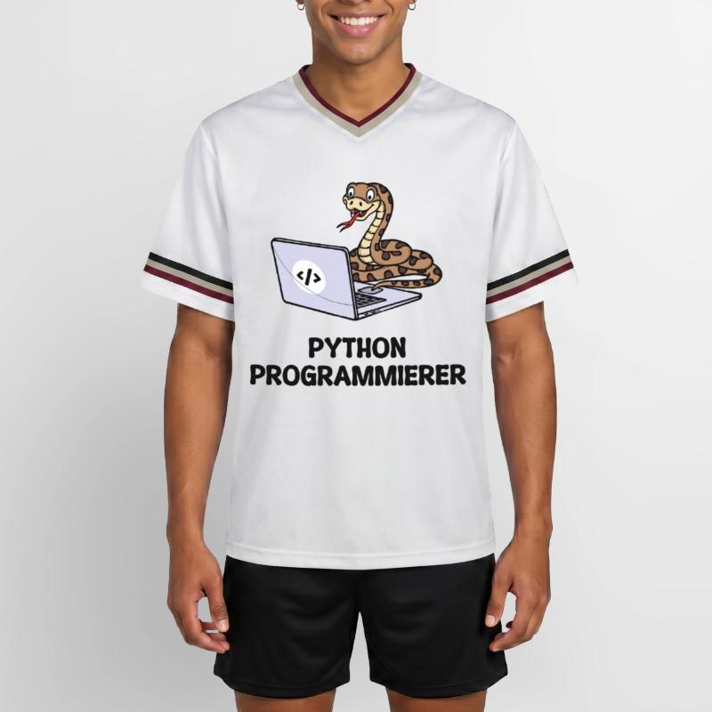 Programmer Computer Code Developer Statement Unisex Football Style Mesh T-Shirt