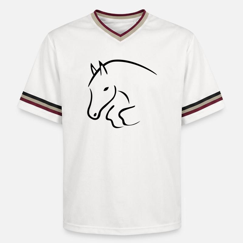 magic13 - T-shirt de foot unisexe en mesh - blanc cassé/bordeaux