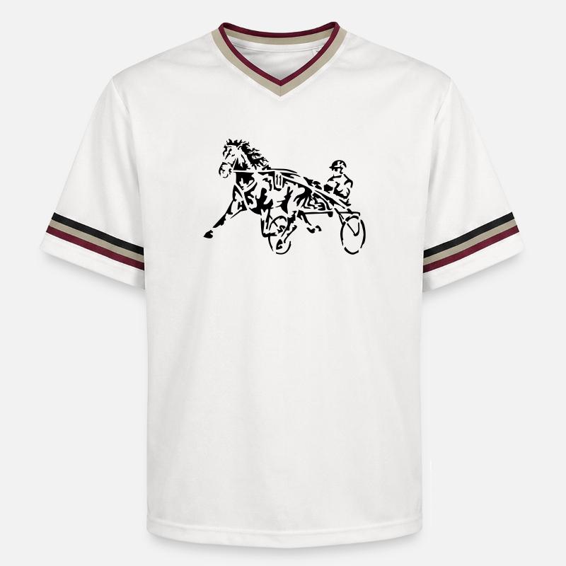 course - T-shirt de foot unisexe en mesh - blanc cassé/bordeaux