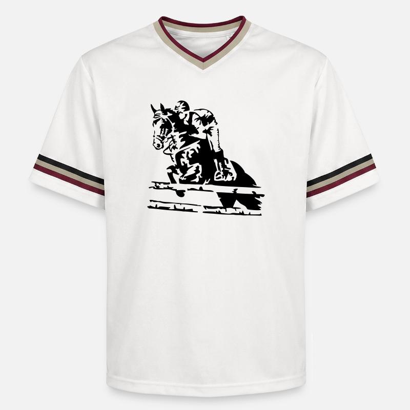 course - T-shirt de foot unisexe en mesh - blanc cassé/bordeaux