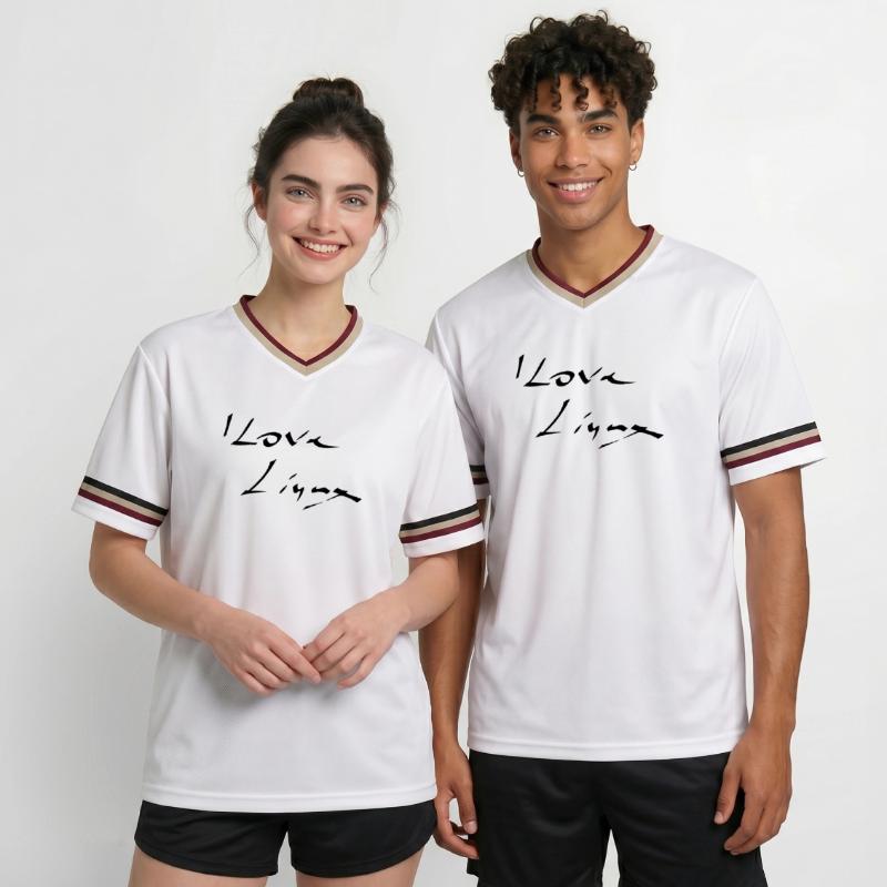 Linux, Software, Programming Unisex Football Style Mesh T-Shirt