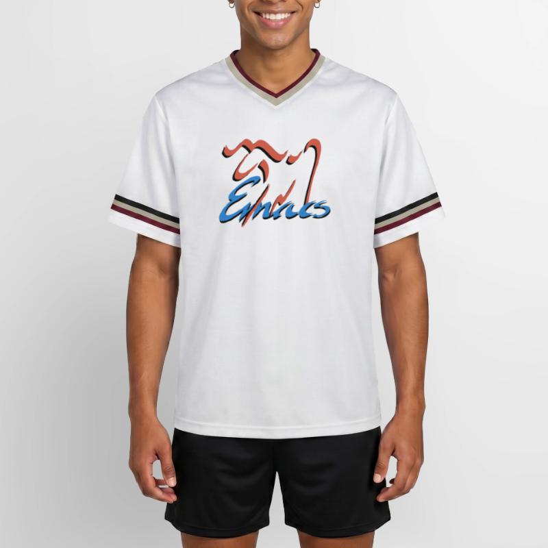 Emacs Programmierung Linux Unisex Football Style Mesh T-Shirt