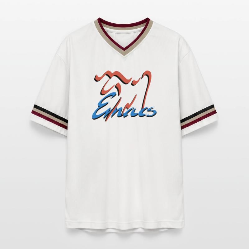 Emacs Programmierung Linux Unisex Football Style Mesh T-Shirt