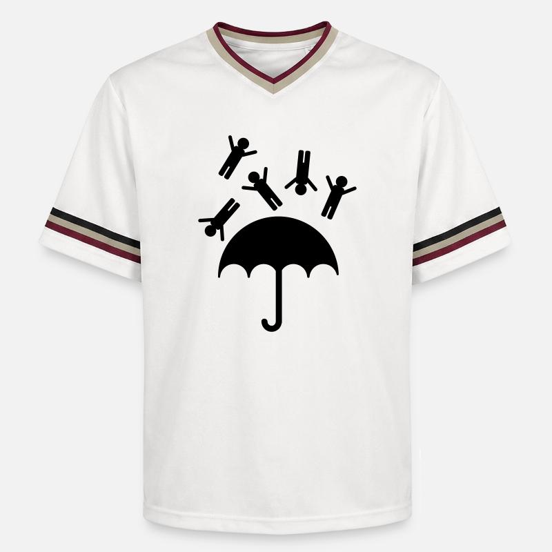 raining men - T-shirt de foot unisexe en mesh - blanc cassé/bordeaux