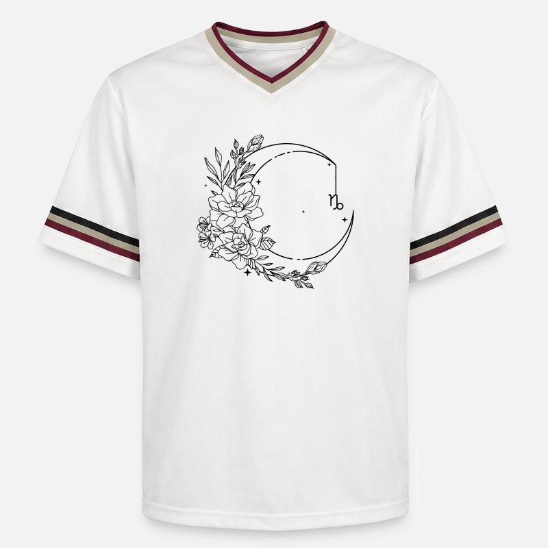 Impossible d’analyser - T-shirt de foot unisexe en mesh - blanc cassé/bordeaux
