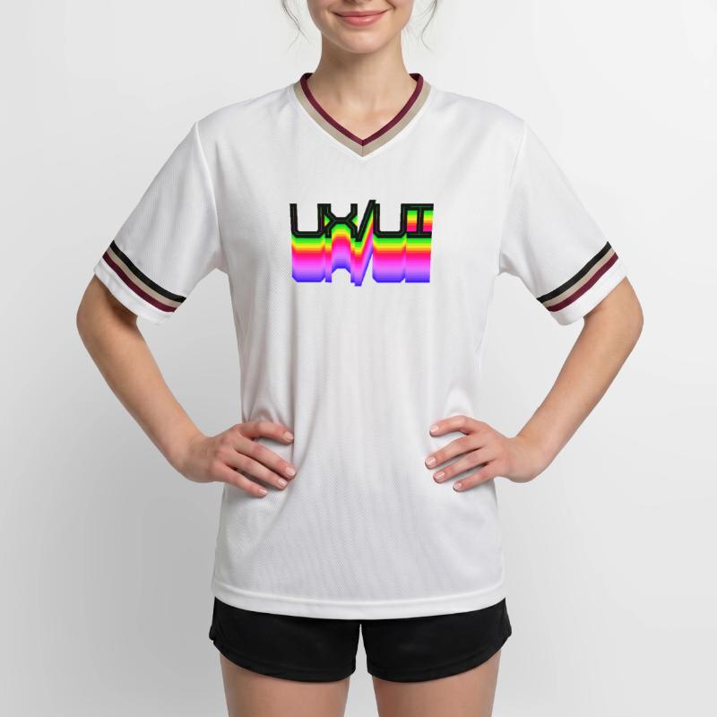 Code Developer Scripting Dev Geek Geek Unisex Football Style Mesh T-Shirt