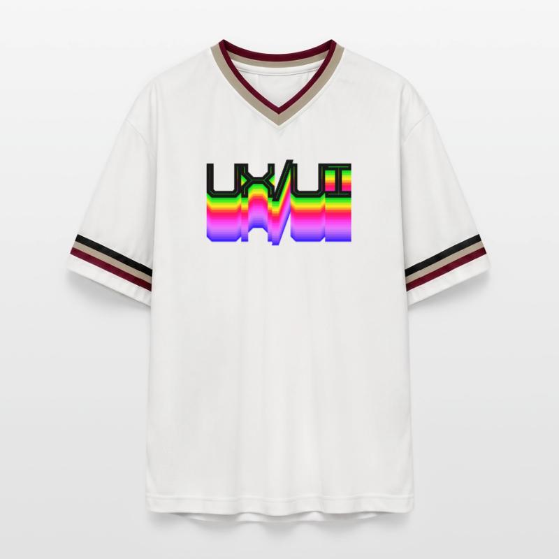 Code Developer Scripting Dev Geek Geek Unisex Football Style Mesh T-Shirt