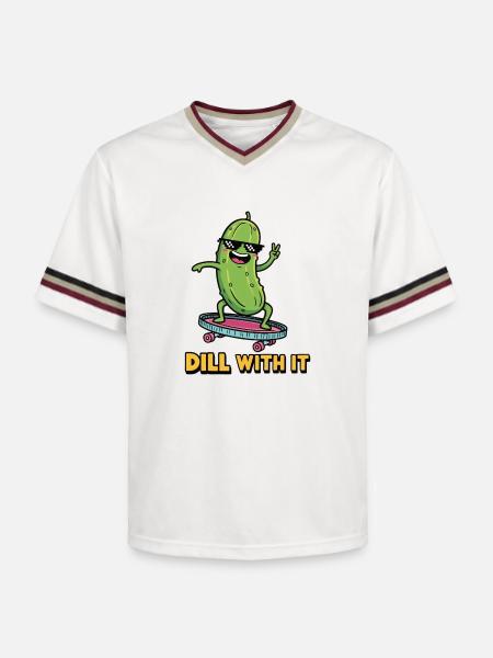 Ambiance cornichon - T-shirt de foot unisexe en mesh - blanc cassé/bordeaux