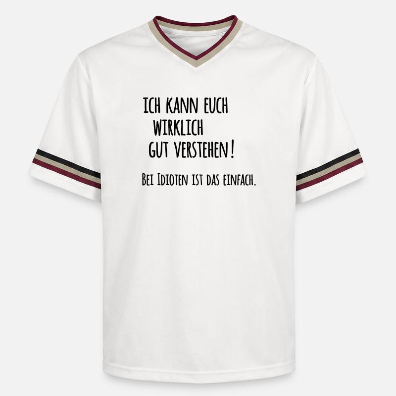 Comprendre - T-shirt de foot unisexe en mesh - blanc cassé/bordeaux
